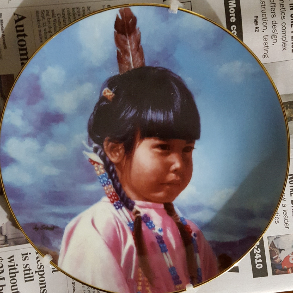Proud Innocence Collectors Plate by Jay Schmidt